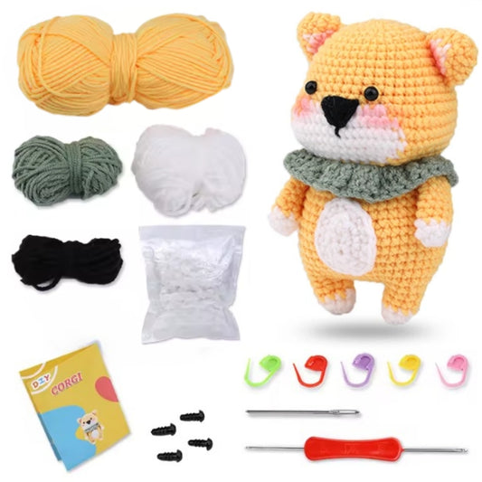 Kit de crochet – Corgi l’Ours