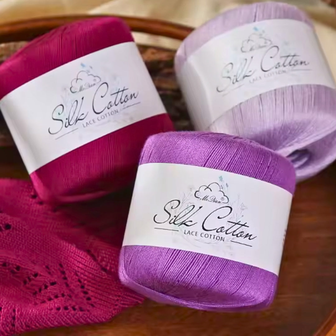 Fil coton soie fin – 200 g