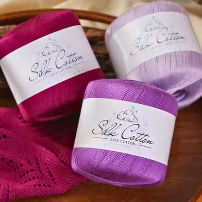 Fil coton soie fin – 200 g