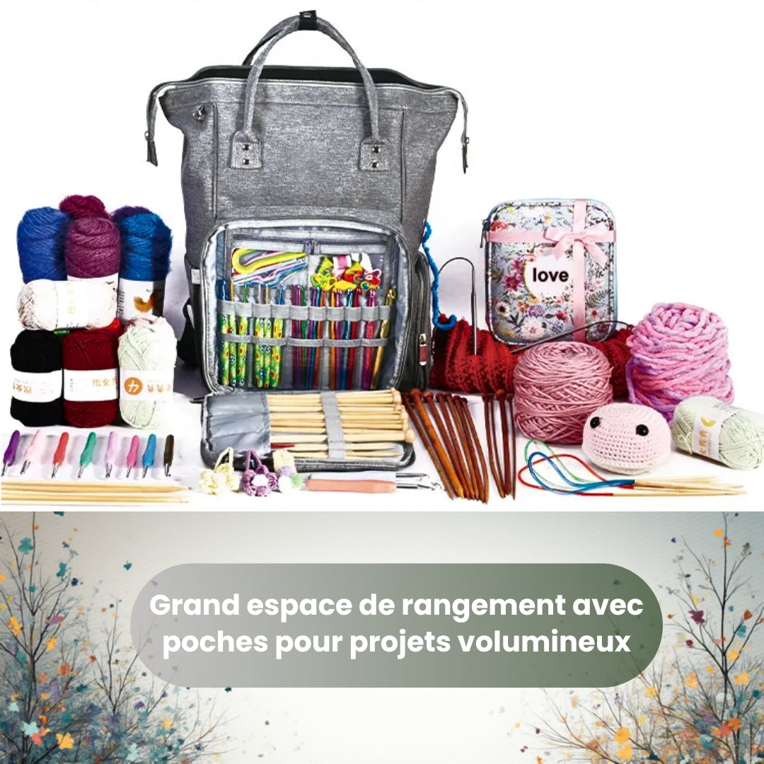 Le Sac à Dos Compagnon de Crochet