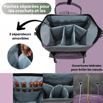 Le Sac à Dos Compagnon de Crochet