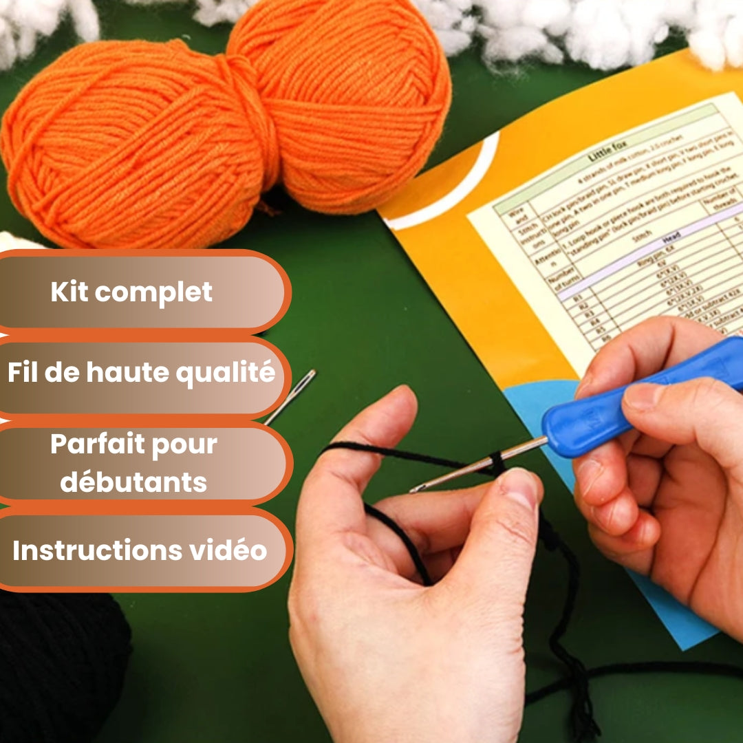 Kit de crochet – Le Petit Renard