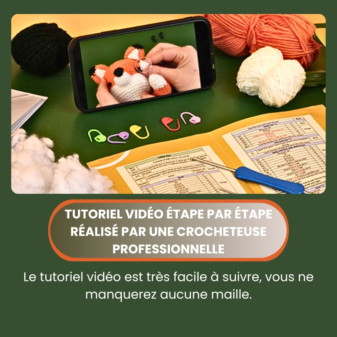 Kit de crochet – Le Petit Renard